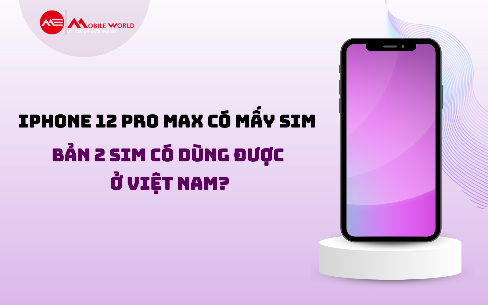 iphone 12 pro max 2 sim vật lý cũ